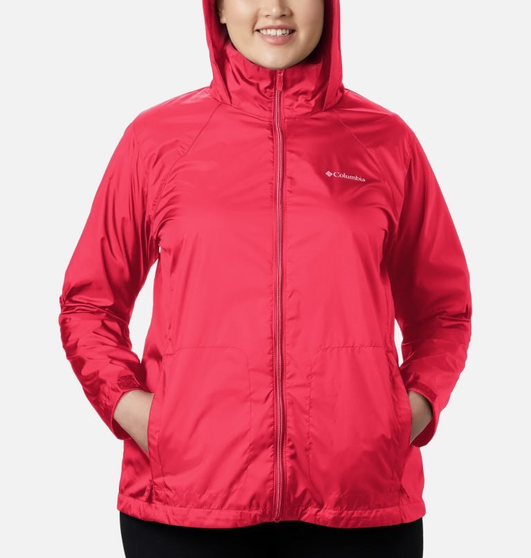 Women's Columbia Switchback III Jackets Red | Plus Size CA-J31A4